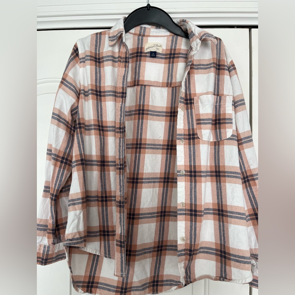 Pink Target Flannel - Picture 2 of 3